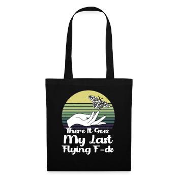 There It Goes My Last Flying F - Tote Bag - black - Front