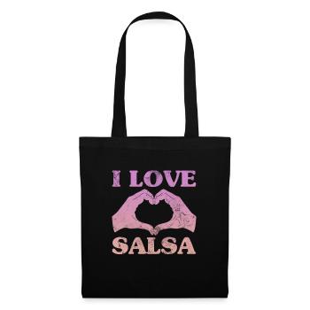 Salsa - Sac en tissu - noir - Devant