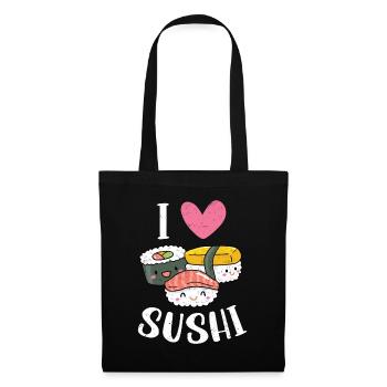 Sushi - Sac en tissu - noir - Devant