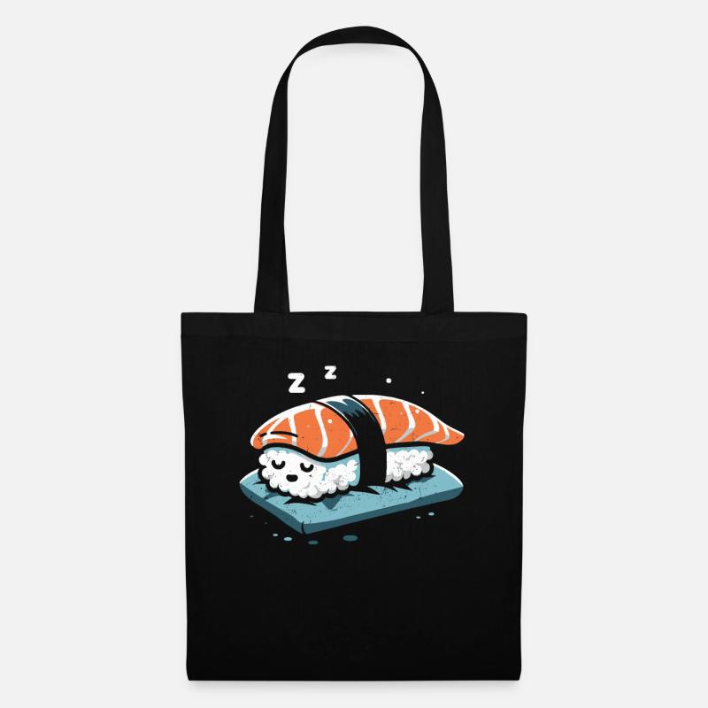 Sushi - Stoffbeutel - Schwarz