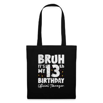 Teenager - Tote Bag - black - Front