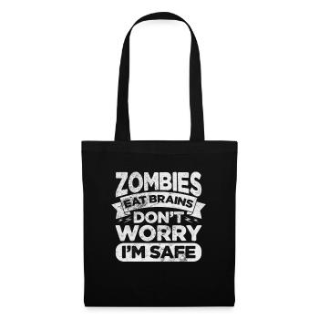 Zombie - Stoffbeutel - Schwarz - Vorne