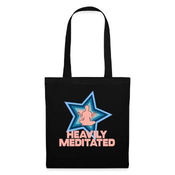 Heavily Meditated - Tote Bag - black - Front