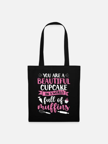 Bäcker - Stoffbeutel - Schwarz