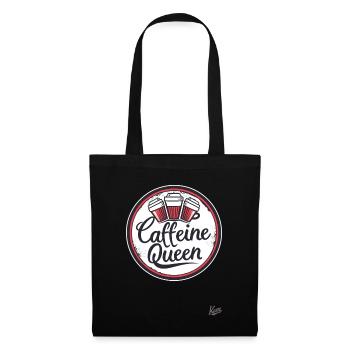 Caffeine Coffee Queen - Tote Bag - black - Front