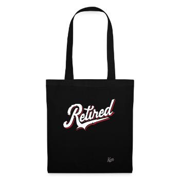 Retired, the pensioner finally retired - Tote Bag - black - Front