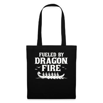 Fueled By Dragon Fire Dragon Boat - Tote Bag - black - Front