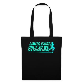Limits Exist Only So We Can Outrun Them - Tote Bag - black - Front
