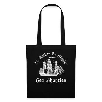 Sailor Meme Pirate Ship Ocean Sailing - Tote Bag - black - Front