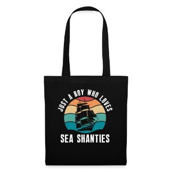 Sailor Meme Pirate Ship Ocean Sailing - Tote Bag - black - Front