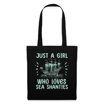 Sailor Meme Pirate Ship Ocean Sailing - Tote Bag - black - Front