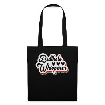 Butthole Whisperer - Tote Bag - black - Front