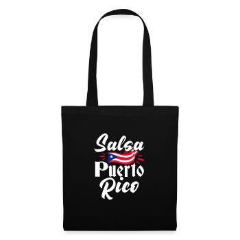Salsa Dancing Cuba Dance Latino Dance Class Gift - Tote Bag - black - Front