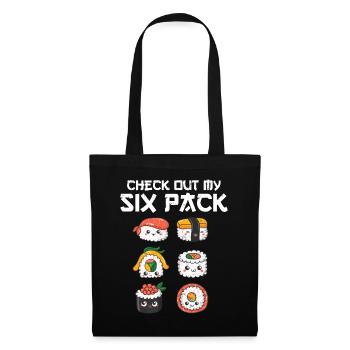 Sushi - Sac en tissu - noir - Devant