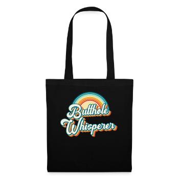 Butthole Whisperer - Tote Bag - black - Front