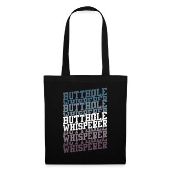 Butthole Whisperer - Tote Bag - black - Front