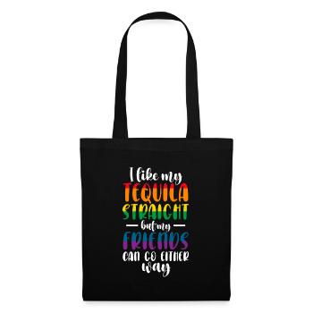 Tequila Sunrise Booze Party Mexico Gift - Tote Bag - black - Front