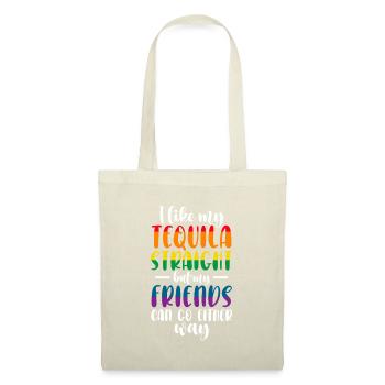 Tequila Sunrise Booze Party Mexique Cadeau - Sac en tissu - nature - Devant