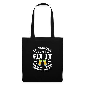 Tequila Sunrise Booze Party Mexico Gift - Tote Bag - black - Front