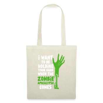 Zombie Zombie Hunter Zombie Apocalypse Cadeau - Sac en tissu - nature - Devant