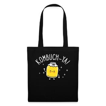Kombucha-Ya Kombucha Lover Fun Design - Tote Bag - black - Front