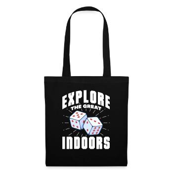Jeux de société Jeux de société Jeux de nuit Jeux de société Cadeau - Sac en tissu - noir - Devant