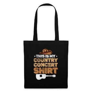 Pays - Sac en tissu - noir - Devant
