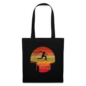 Parkour - Sac en tissu - noir - Devant
