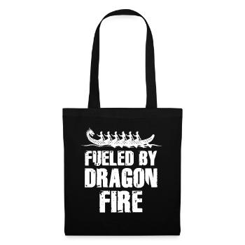 Alimenté par Dragon Fire Dragon Boat - Sac en tissu - noir - Devant