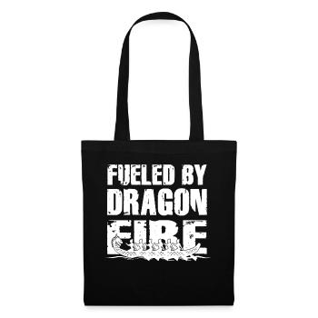 Alimenté par Dragon Fire Dragon Boat - Sac en tissu - noir - Devant