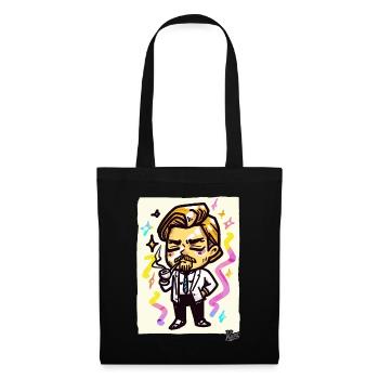 Little Leonardo: Gentleman with a Pipe - Tote Bag - black - Front