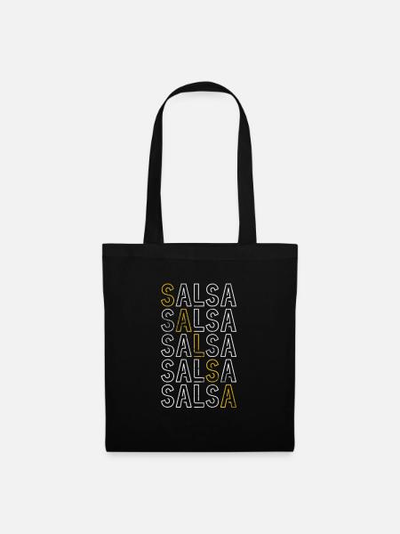 Salsa - Stoffbeutel - Schwarz