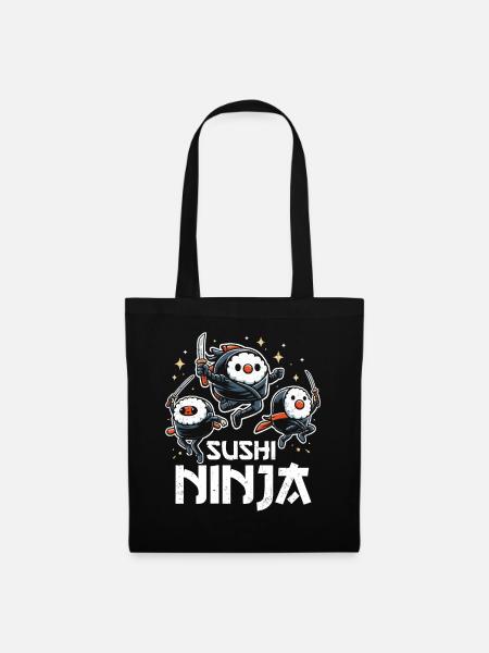 Sushi - Tote Bag - black