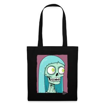 Marriage of the Skull Zombie Bride - Tote Bag - black - Front