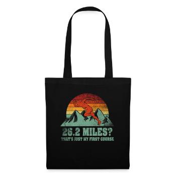 26.2 Miles? That's Just My First Course - Tote Bag - black - Front