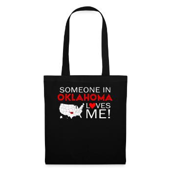 Someone In Oklahoma Loves Me - Tote Bag - black - Front