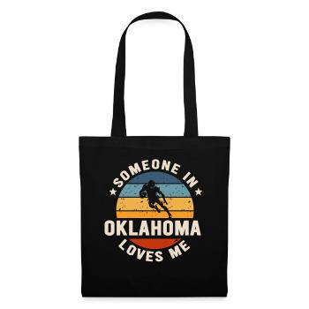 Someone In Oklahoma Loves Me - Tote Bag - black - Front