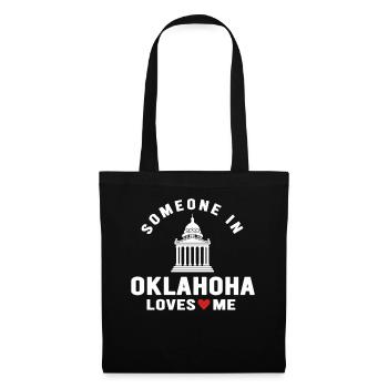 Someone In Oklahoma Loves Me - Tote Bag - black - Front