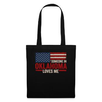 Someone In Oklahoma Loves Me - Tote Bag - black - Front