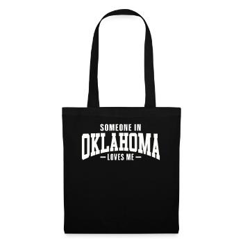 Someone In Oklahoma Loves Me - Tote Bag - black - Front