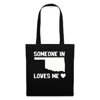 Someone In Oklahoma Loves Me - Tote Bag - black - Front