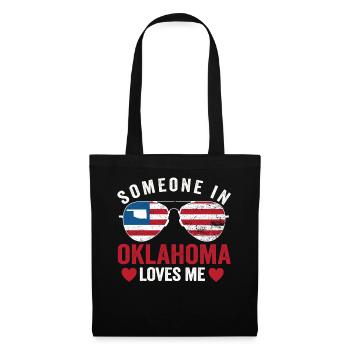 Someone In Oklahoma Loves Me - Tote Bag - black - Front