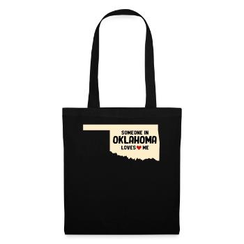 Someone In Oklahoma Loves Me - Tote Bag - black - Front