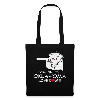 Someone In Oklahoma Loves Me - Tote Bag - black - Front