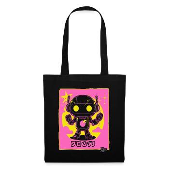 Super robot japonais : super disco funk - Sac en tissu - noir - Devant