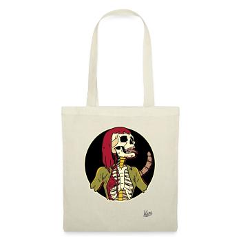 Un humain super cool en scorpion squelette - Sac en tissu - nature - Devant