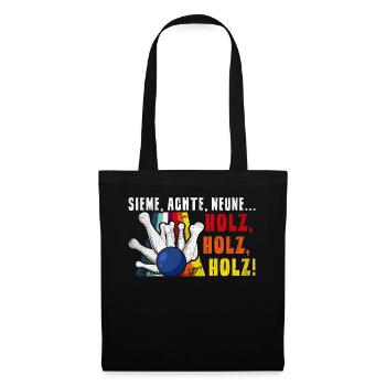 Sieme, eighth, nine... Wood, wood, wood for - Tote Bag - black - Front