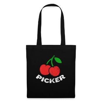 Cherry - Tote Bag - black - Front