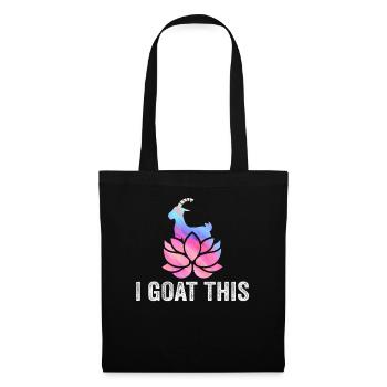 I Goat This Yoga Enthusiast - Tote Bag - black - Front