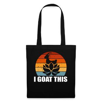 I Goat This Yoga Enthusiast - Tote Bag - black - Front